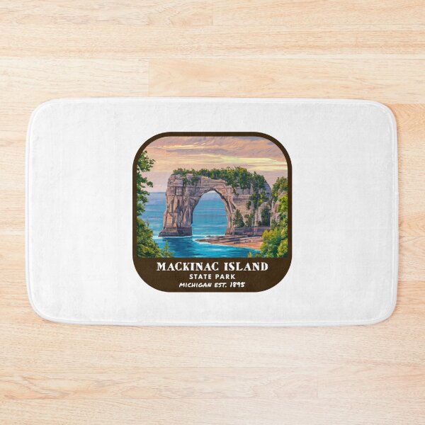Item preview, Vintage Mackinac Island State Park (Michigan) designed and sold by RabbitK.
