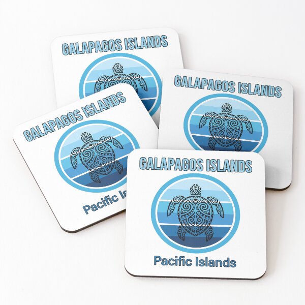 Item preview, Galapagos Sea Turtle Tribal Island Explorer Ocean Adventure designed and sold by chattsuede.