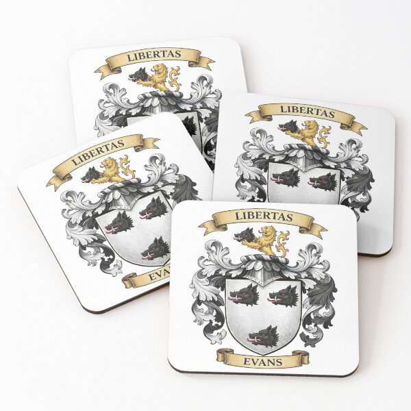 Item preview, The Evans Family Coat of Arms designed and sold by BagTown Clans.