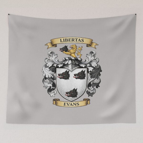 Item preview, The Evans Family Coat of Arms designed and sold by BagTown Clans.