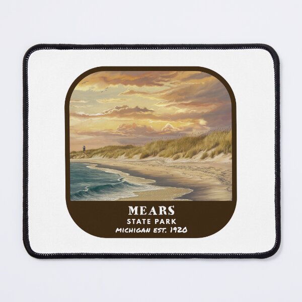 Item preview, Vintage Mears State Park (Michigan) designed and sold by RabbitK.
