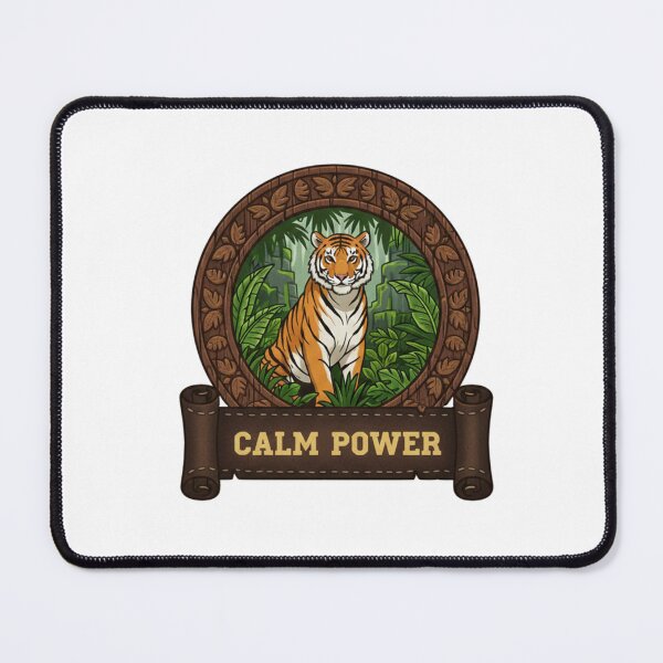 Item preview, Calm Power Tiger designed and sold by formcore.