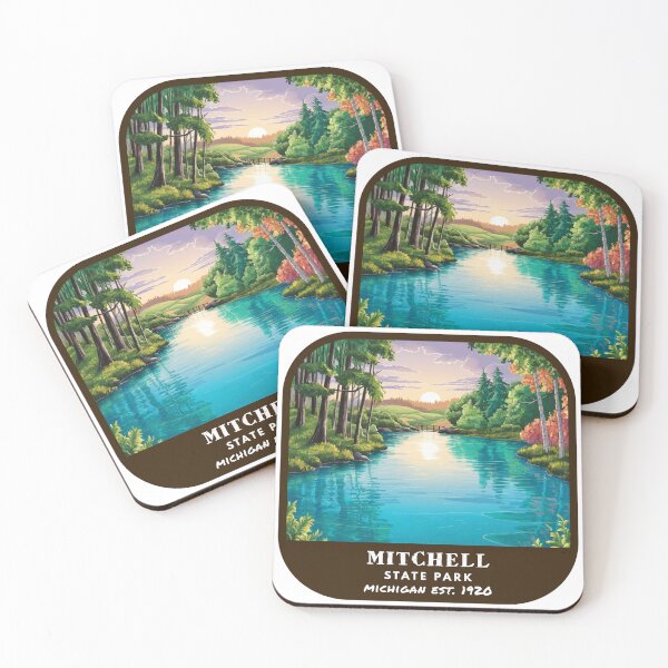Item preview, Vintage Mitchell State Park (Michigan) designed and sold by RabbitK.