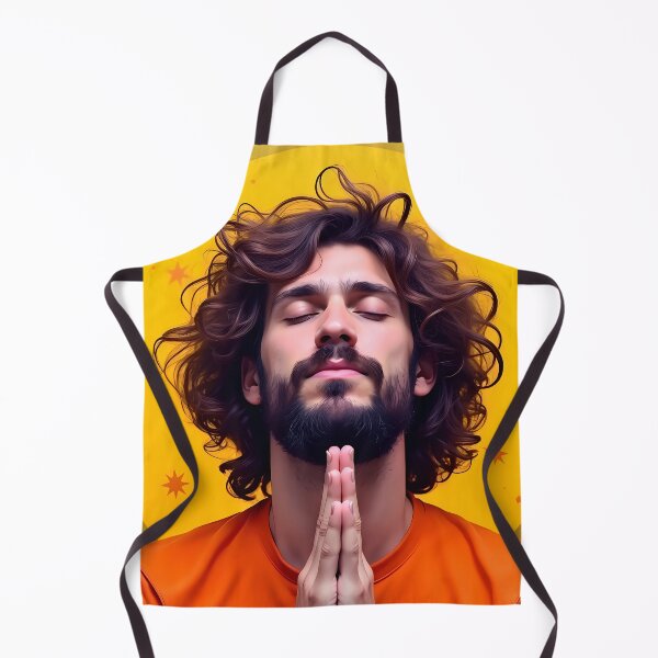 Item preview, Praying Man within Starry Halos designed and sold by Pastor Reeves Studio.