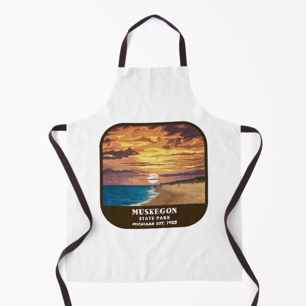 Item preview, Vintage Muskegon State Park (Michigan) designed and sold by RabbitK.