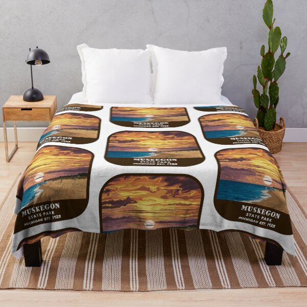 Item preview, Vintage Muskegon State Park (Michigan) designed and sold by RabbitK.