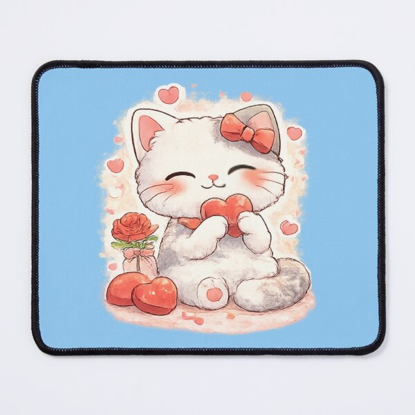 Item preview, Lumi Cute Cat – Valentine Love Mood designed and sold by Mochi Studio.