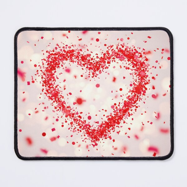 Item preview, Red confetti heart, festive, celebration, Valentine's Day, love, romantic, scattered, party, design element, background designed and sold by homydesign.