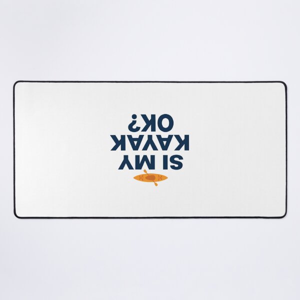 Item preview, Is my kayak ok funny flat vector minimalist designed and sold by chattsuede.