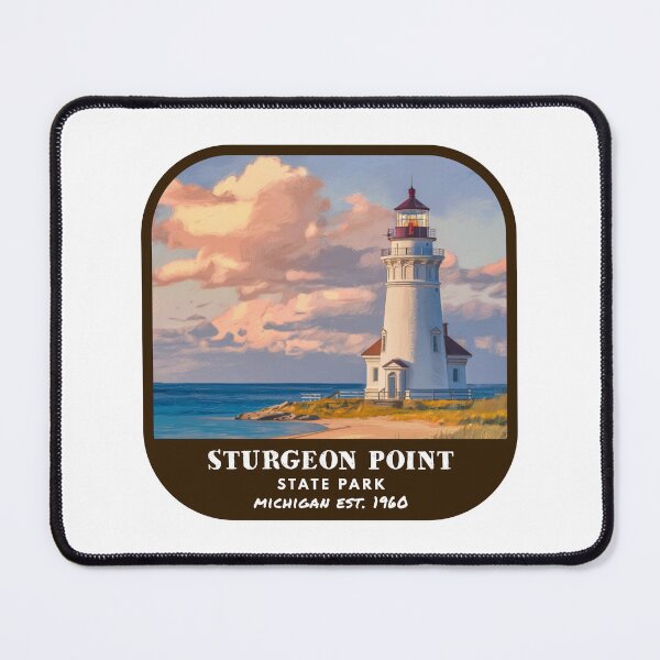 Item preview, Vintage Sturgeon Point State Park (Michigan) designed and sold by RabbitK.