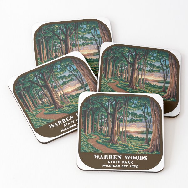 Item preview, Vintage Warren Woods State Park (Michigan) designed and sold by RabbitK.