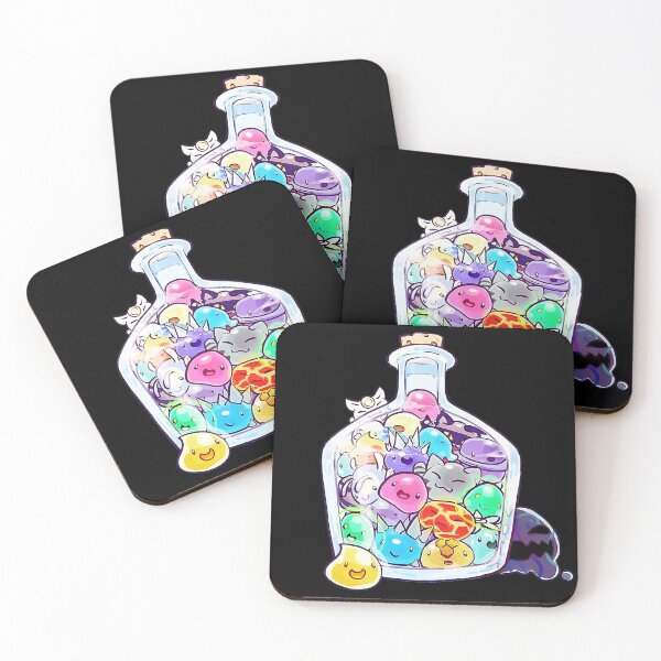 Item preview, funny cute slime at the bottle designed and sold by devennicola.