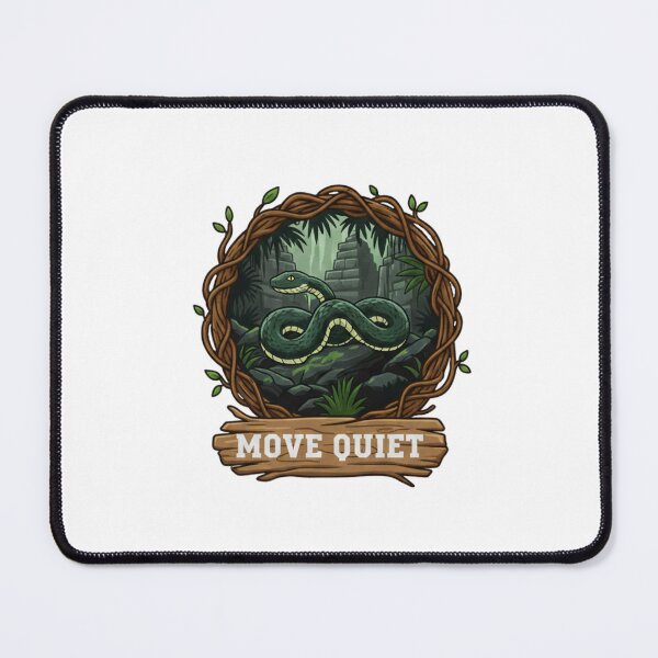 Item preview, Move Quiet – Stealthy Snake designed and sold by formcore.