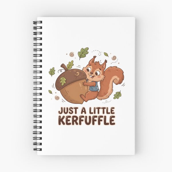 Item preview, Cute Squirrel Little Kerfuffle Cartoon Animal Humor designed and sold by chattsuede.