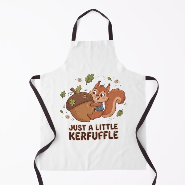 Item preview, Cute Squirrel Little Kerfuffle Cartoon Animal Humor designed and sold by chattsuede.