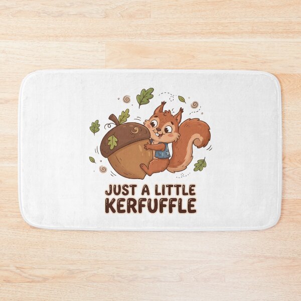 Item preview, Cute Squirrel Little Kerfuffle Cartoon Animal Humor designed and sold by chattsuede.