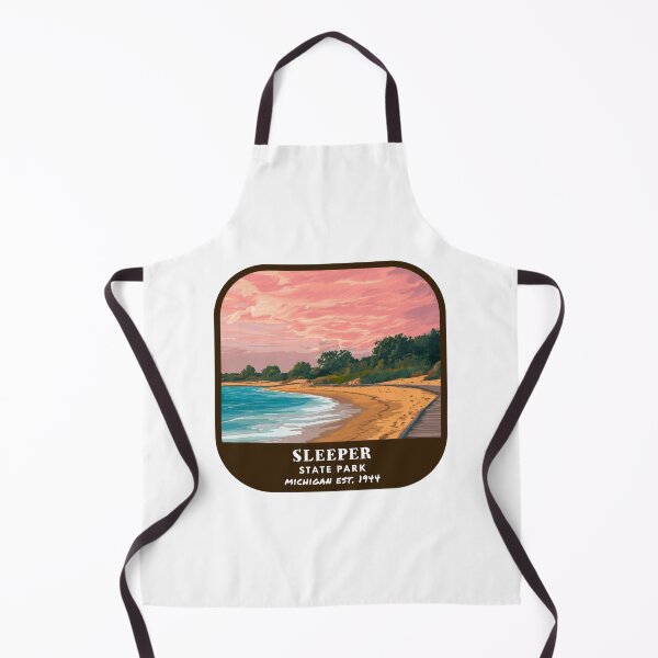 Item preview, Vintage Sleeper State Park (Michigan) designed and sold by RabbitK.