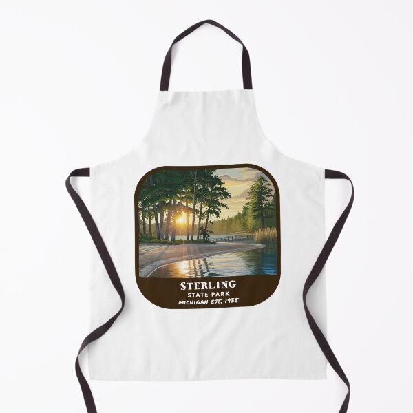 Item preview, Vintage Sterling State Park (Michigan) designed and sold by RabbitK.