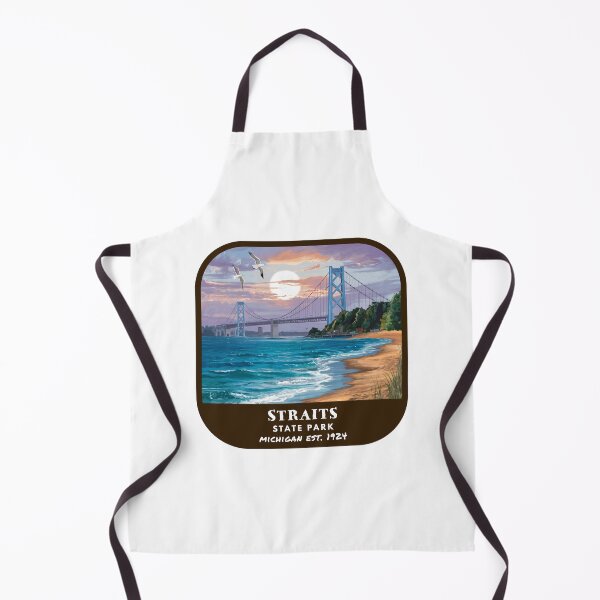 Item preview, Vintage Straits State Park (Michigan) designed and sold by RabbitK.