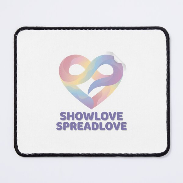 Item preview, Show love spread love infinity heart pastel modern minimalist flat vector designed and sold by chattsuede.