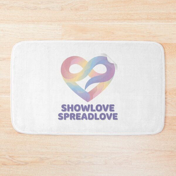 Item preview, Show love spread love infinity heart pastel modern minimalist flat vector designed and sold by chattsuede.