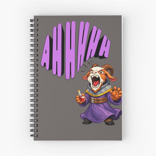 Artikelvorschau, Prepotente Goat Screaming Shirt | Dungeon Crawler Carl LitRPG entworfen und verkauft von RollForDesignCo.