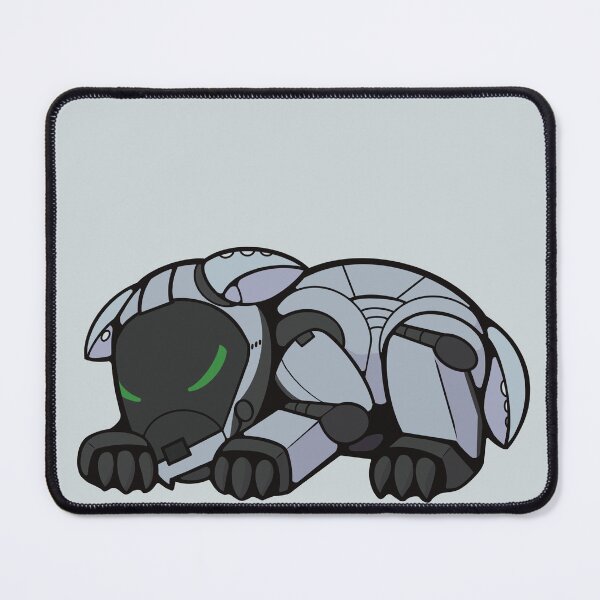 Item preview, Sleeping Silver ERS-210 Aibo designed and sold by virtualpaws.