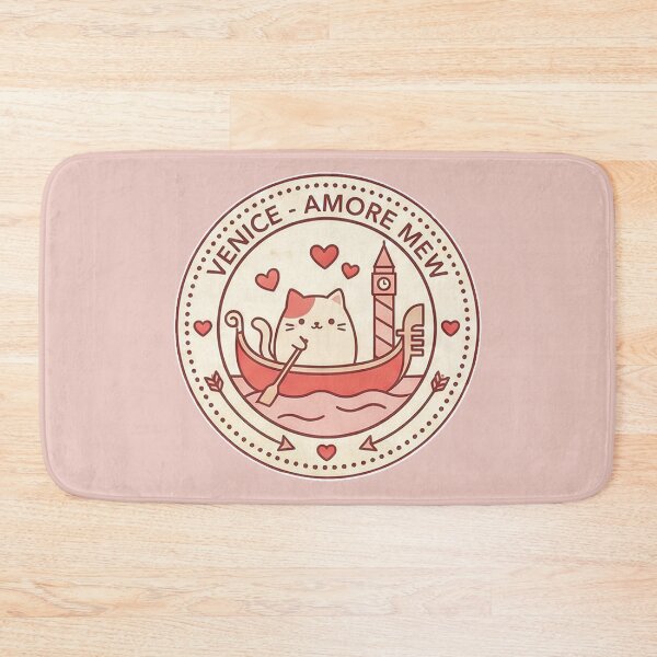 Item preview, Venice Sweetheart Cat - Amore Mew - Romantic Gondola Valentine  designed and sold by CuteKats.