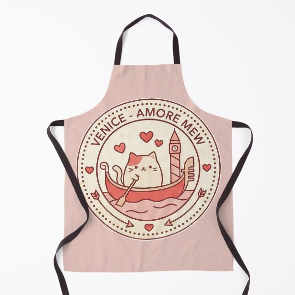Item preview, Venice Sweetheart Cat - Amore Mew - Romantic Gondola Valentine designed and sold by CuteKats.