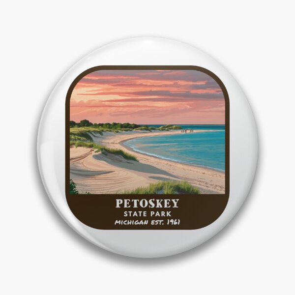 Item preview, Vintage Petoskey State Park (Michigan) designed and sold by RabbitK.