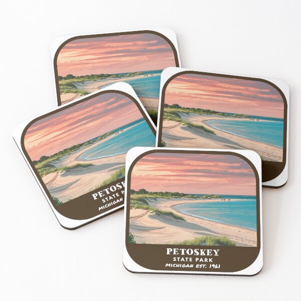 Item preview, Vintage Petoskey State Park (Michigan) designed and sold by RabbitK.