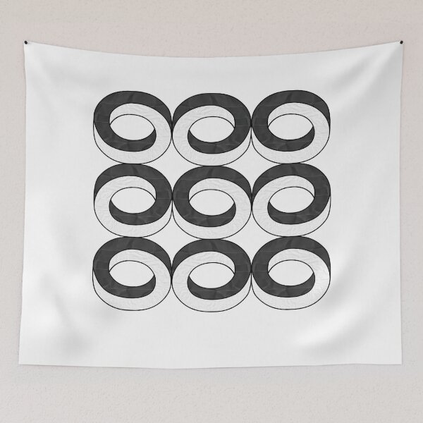 Item preview, Optical illusion with geometric figures designed and sold by Lumiere-Art.