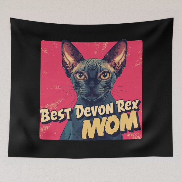 Item preview, Best Devon Rex Mom, I’m a Devon Rex Cat T-Shirt – Funny Hairless Cat Lover Tee designed and sold by Lamagift.