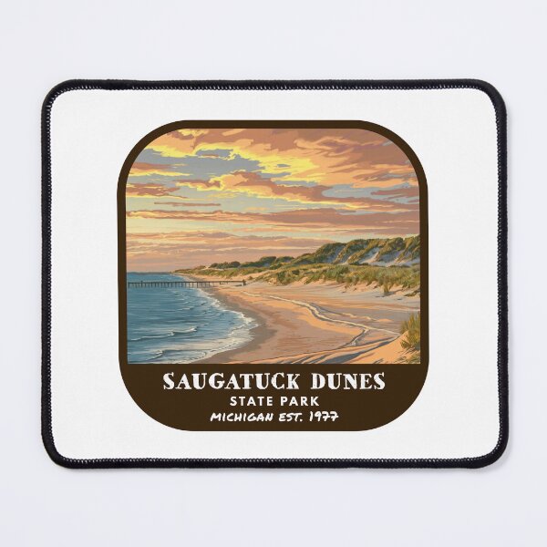 Item preview, Vintage Saugatuck Dunes State Park (Michigan) designed and sold by RabbitK.