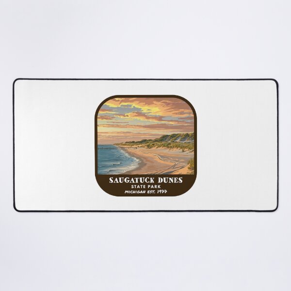 Item preview, Vintage Saugatuck Dunes State Park (Michigan) designed and sold by RabbitK.