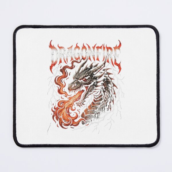 Item preview, Heavy Metal Dragonfire Gothic Fantasy Distressed designed and sold by chattsuede.