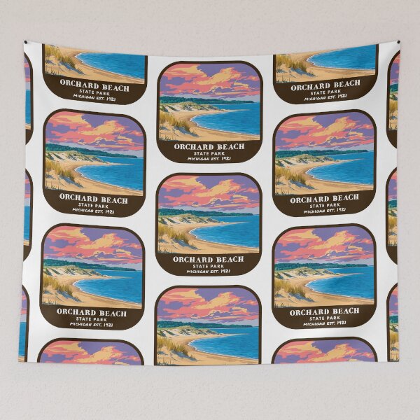 Item preview, Vintage Orchard Beach State Park (Michigan) designed and sold by RabbitK.
