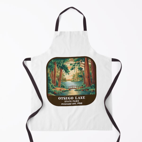 Item preview, Vintage Otsego Lake State Park (Michigan) designed and sold by RabbitK.