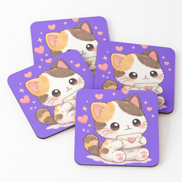 Item preview, Mochi Cozy Cat – Valentine Sweet Mochi designed and sold by Mochi Studio.