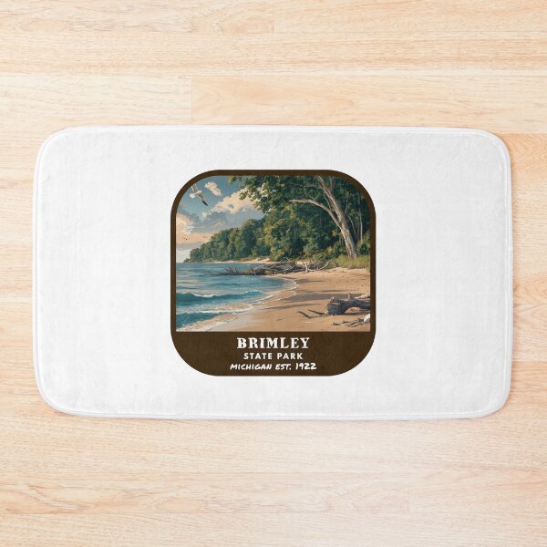 Item preview, Vintage Brimley State Park (Michigan) designed and sold by RabbitK.
