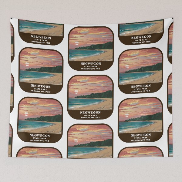 Item preview, Vintage Negwegon State Park (Michigan) designed and sold by RabbitK.