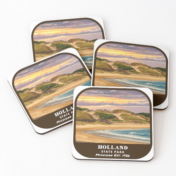 Item preview, Vintage Holland State Park (Michigan) designed and sold by RabbitK.