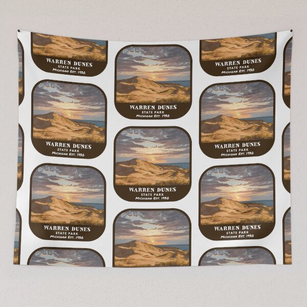 Item preview, Vintage Warren Dunes State Park (Michigan) designed and sold by RabbitK.