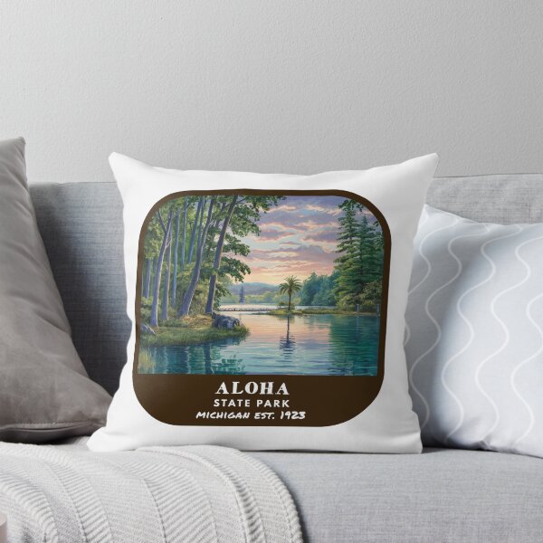 Item preview, Vintage Aloha State Park (Michigan) designed and sold by RabbitK.