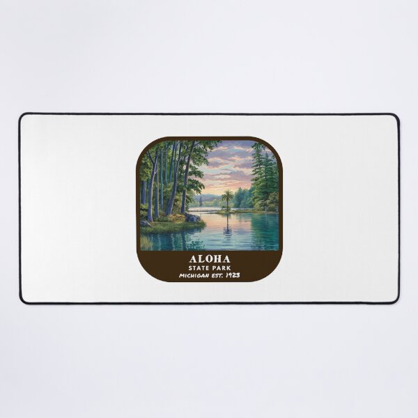 Item preview, Vintage Aloha State Park (Michigan) designed and sold by RabbitK.