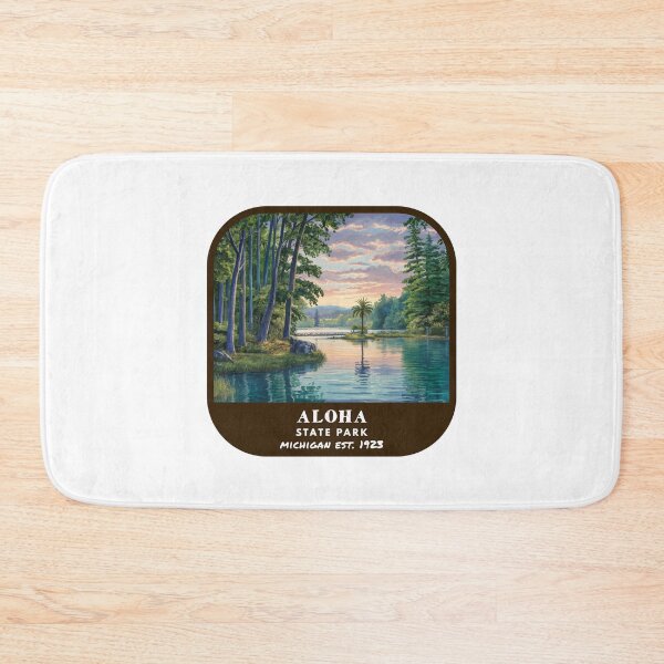 Item preview, Vintage Aloha State Park (Michigan) designed and sold by RabbitK.