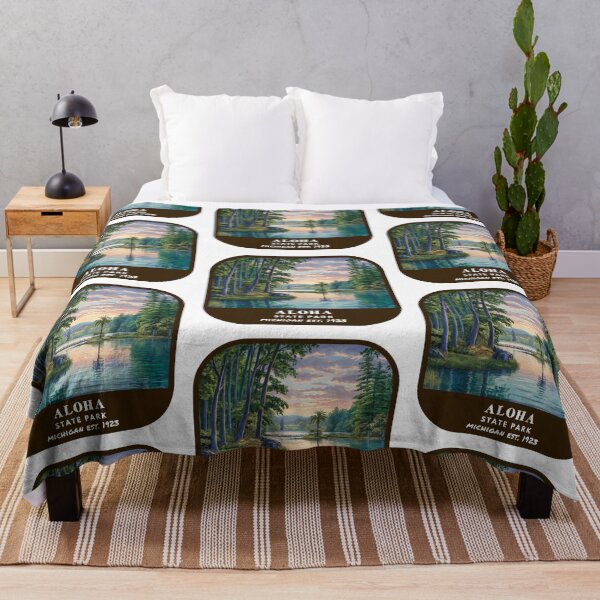 Item preview, Vintage Aloha State Park (Michigan) designed and sold by RabbitK.