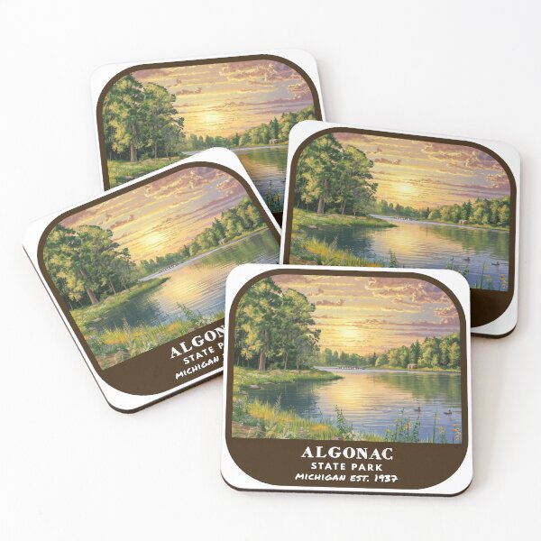 Item preview, Vintage Algonac State Park (Michigan) designed and sold by RabbitK.