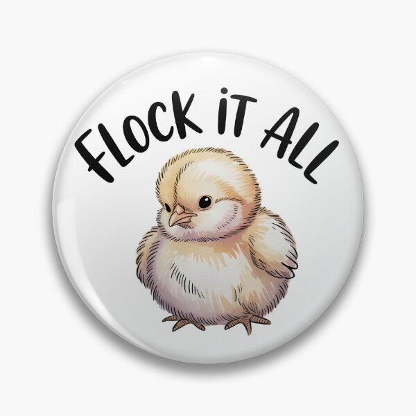 Item preview, Chick FLOCK It ALL designed and sold by Clauxel.
