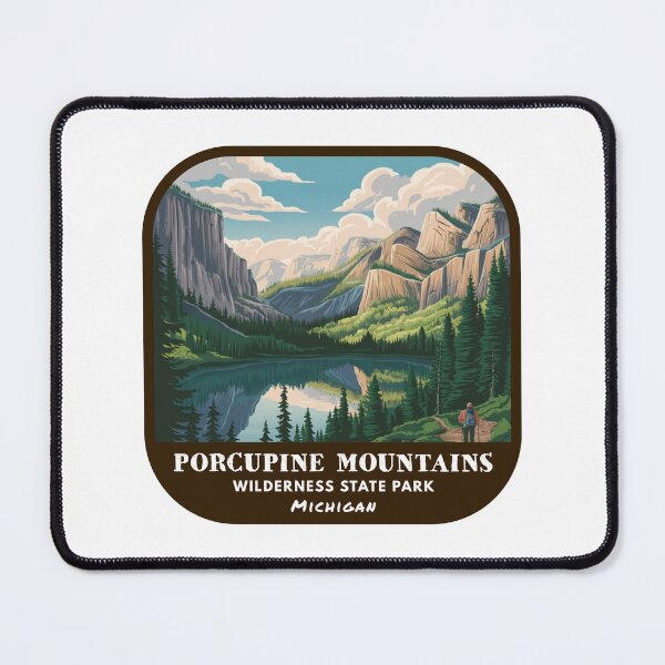 Item preview, Vintage Porcupine Mountains Wilderness State Park (Michigan) designed and sold by RabbitK.